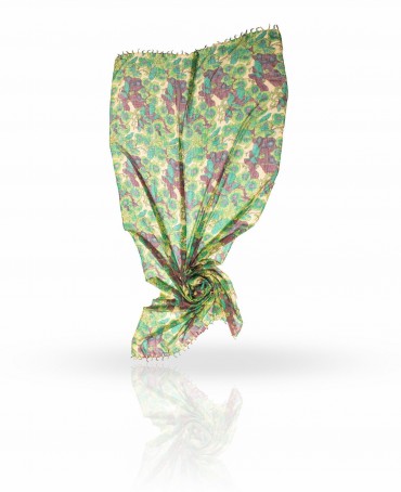 Палантин Женский W-LOTUS/GREEN